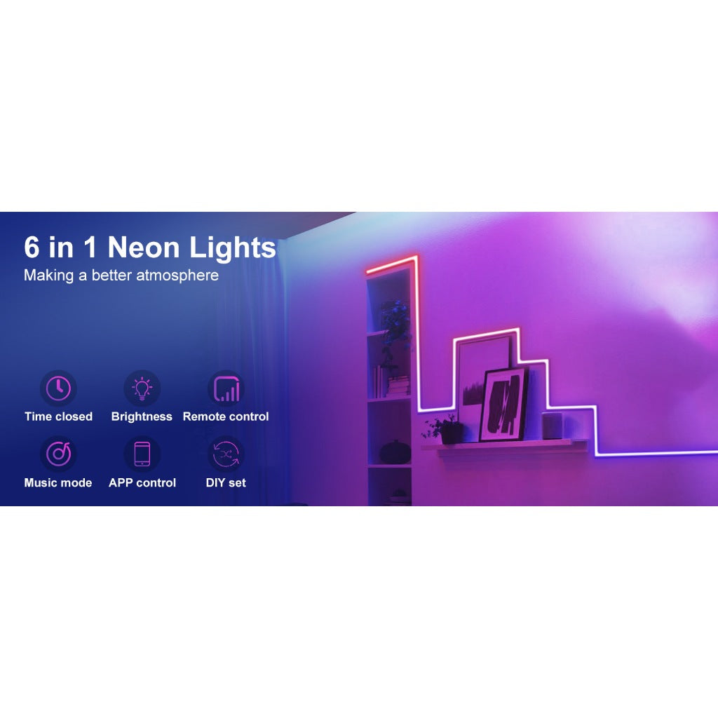 LED Strip light RGB Fairy light USB Power Plug With Remote WiFi Waterproof Tape Adhesive 5m